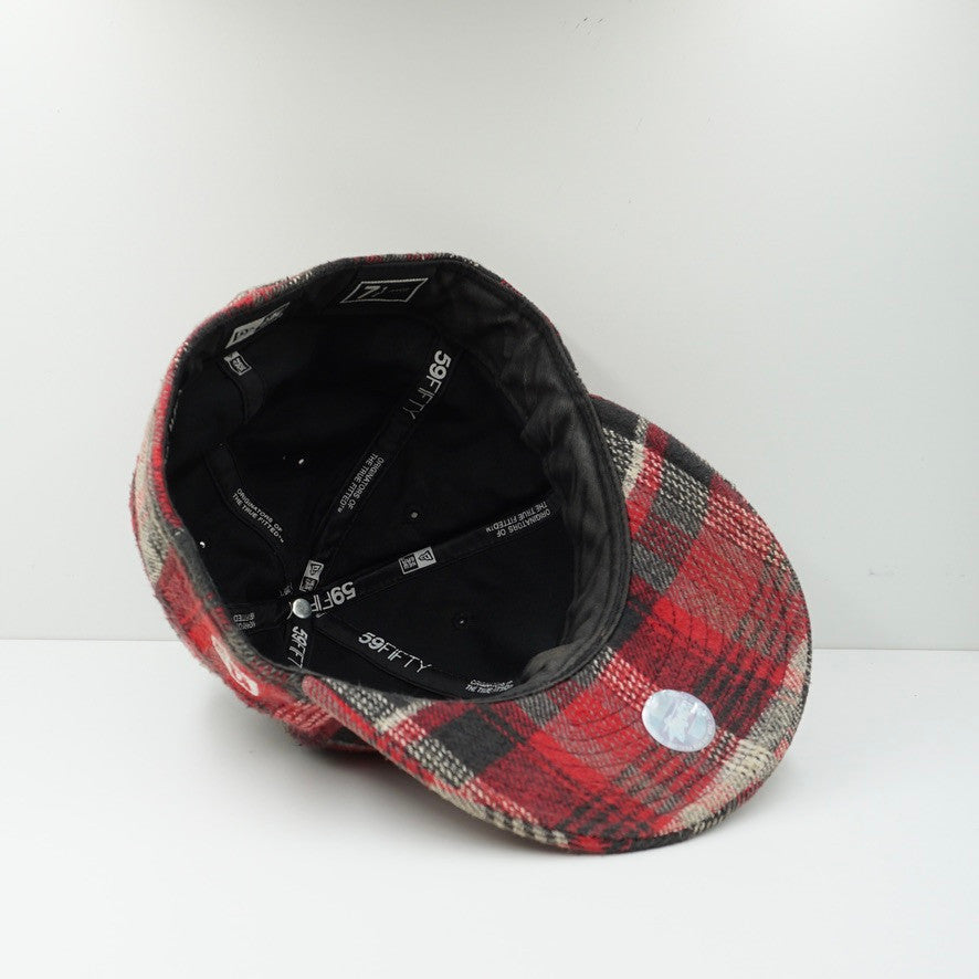 New Era Stussy Plaid Fitted Cap