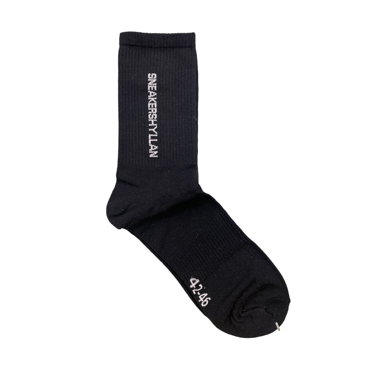 Sneakershyllan Black Tube Socks