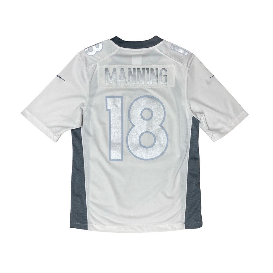 Nike NFL Denvor Broncos Peyton Manning Platinum Silver Special Edition Jersey