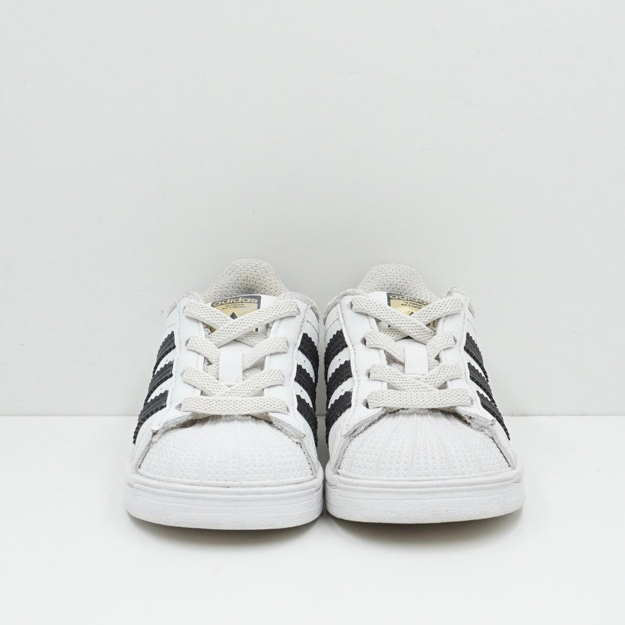 Adidas Superstar White Black Toddler