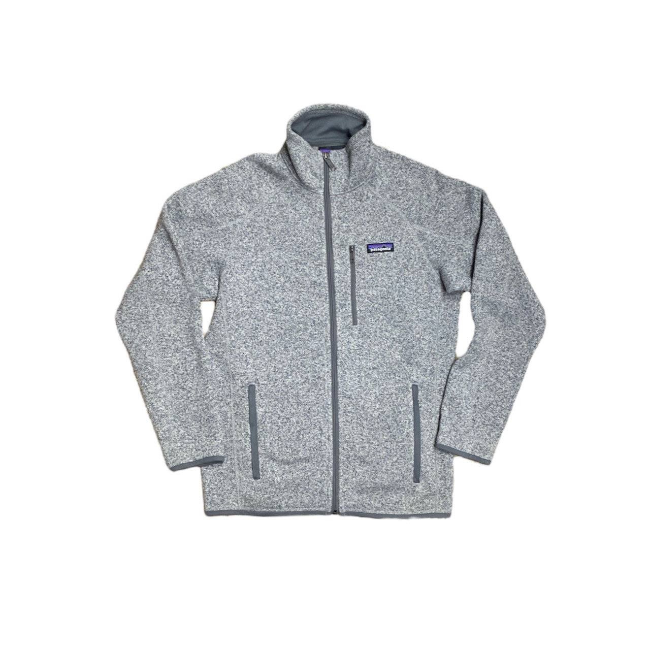 Patagonia Mock Neck Knitted Zip Up