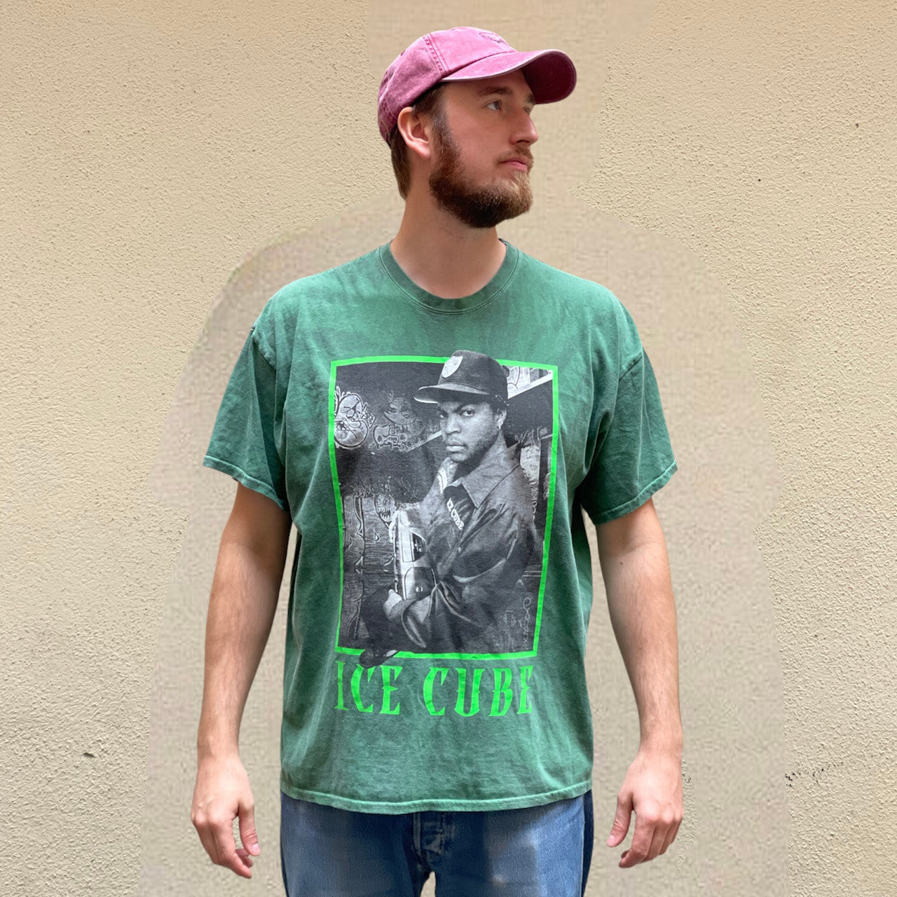 Ice Cube Green Tshirt
