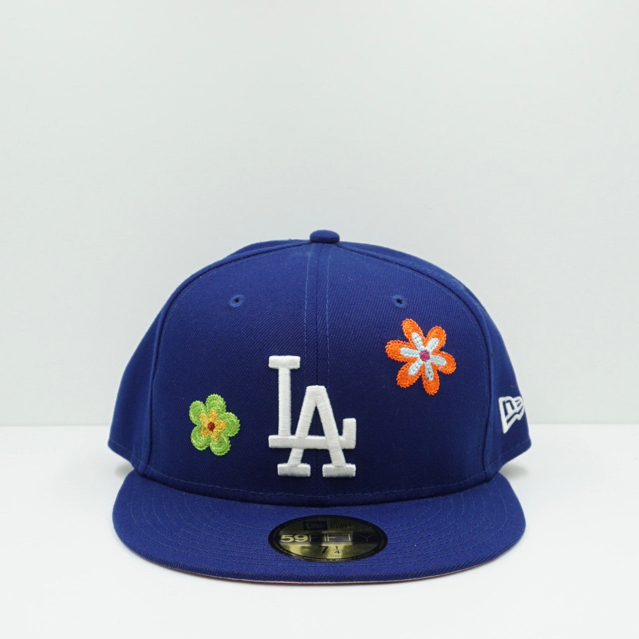 New Era Los Angeles Dodgers Blue Floral Fitted Cap