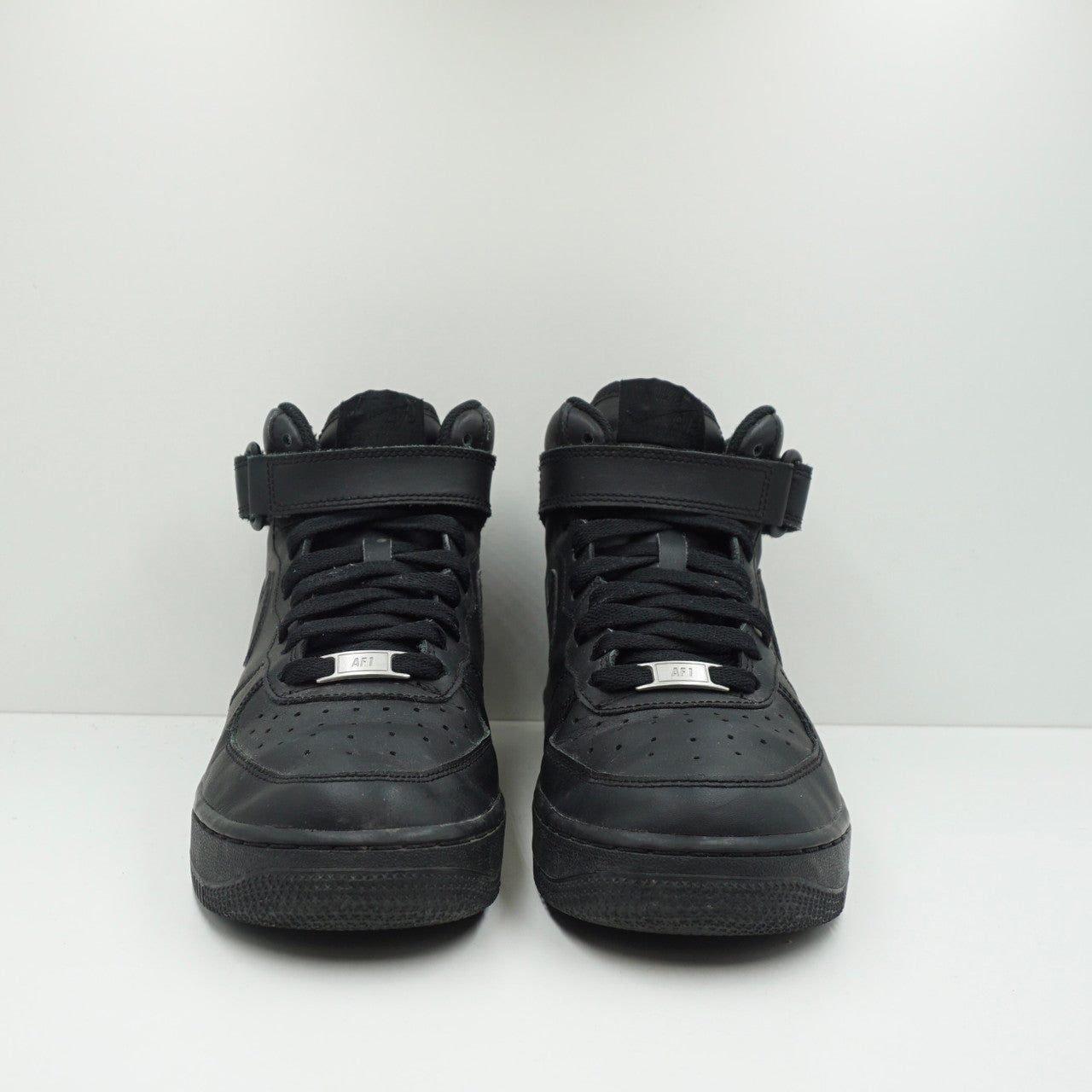 Nike Air Force 1 Mid Black (GS)