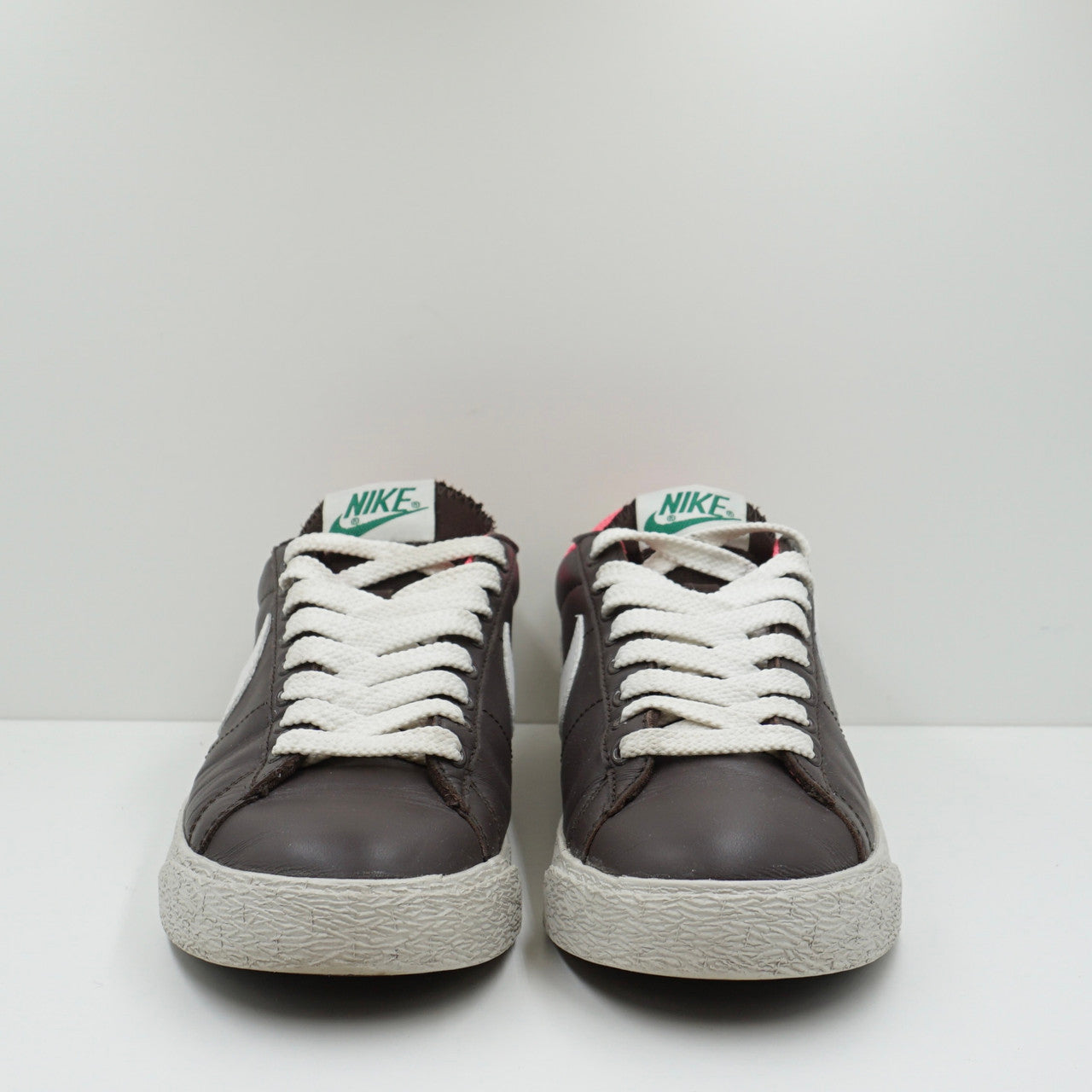 Nike Blazer Low Leather Brown Pink (W)