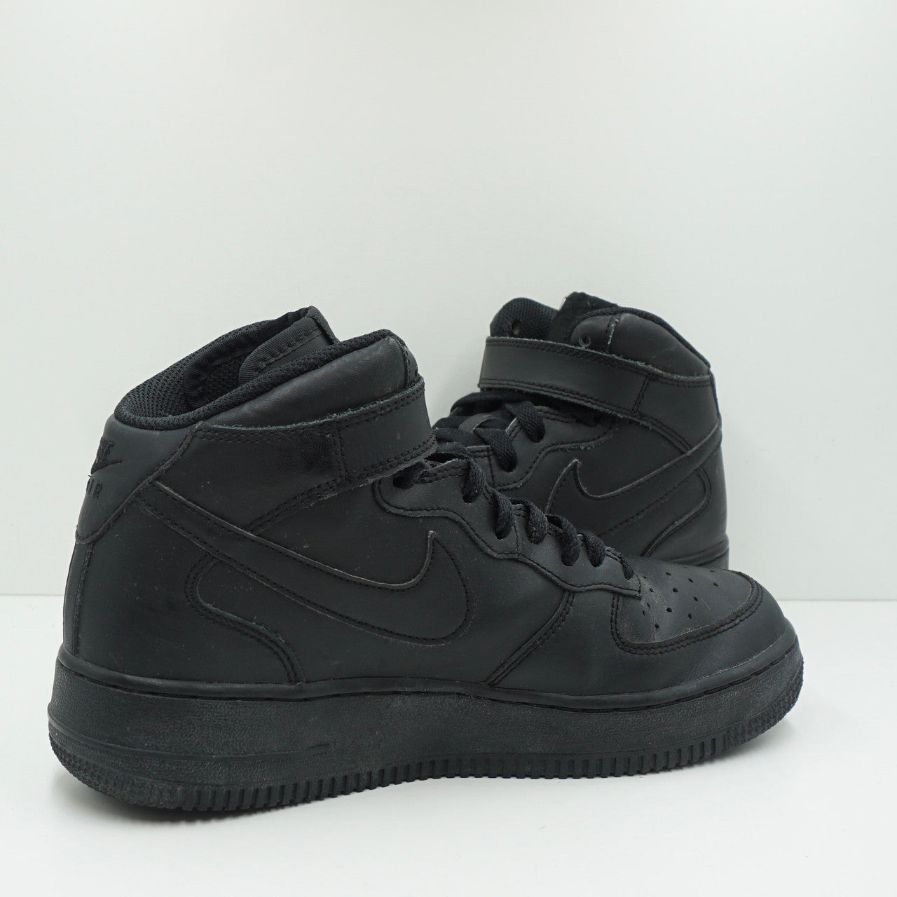 Nike Air Force 1 Mid Black (GS)