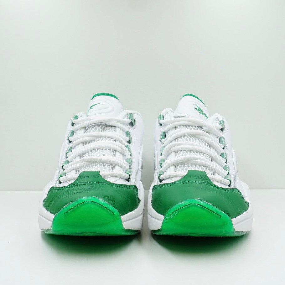 Reebok Question Low Green Toe