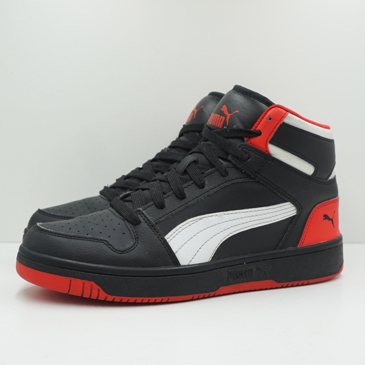 Puma Rebound LayUp SL 'Black High Risk Red