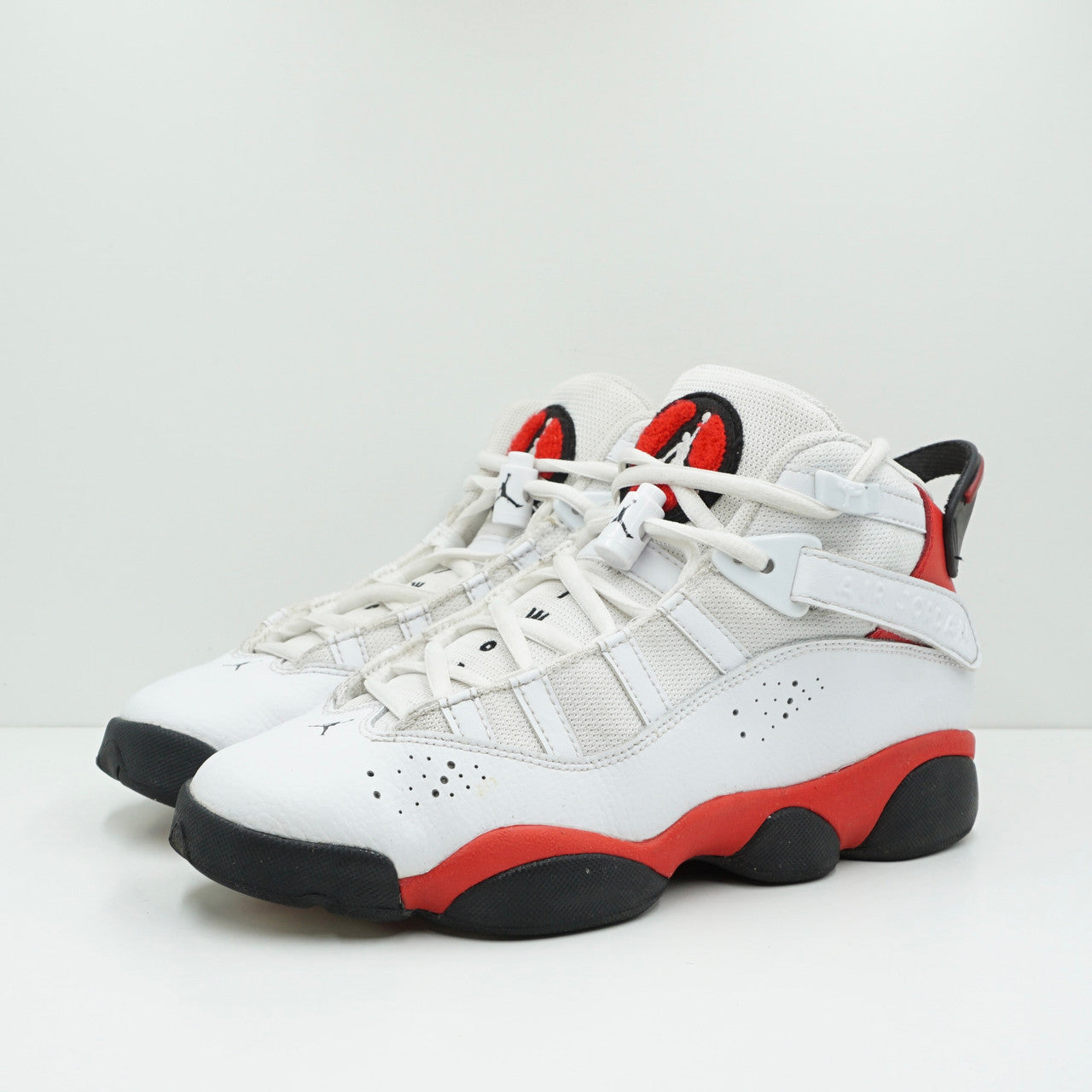 Jordan 6 Rings White University Red (GS)