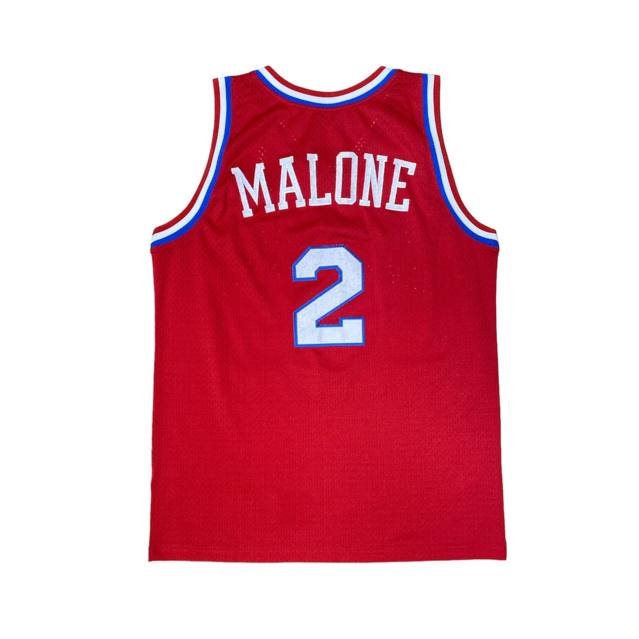 Champion Hardwood Classics Philadelphia 76ers Moses Malone Away Jersey