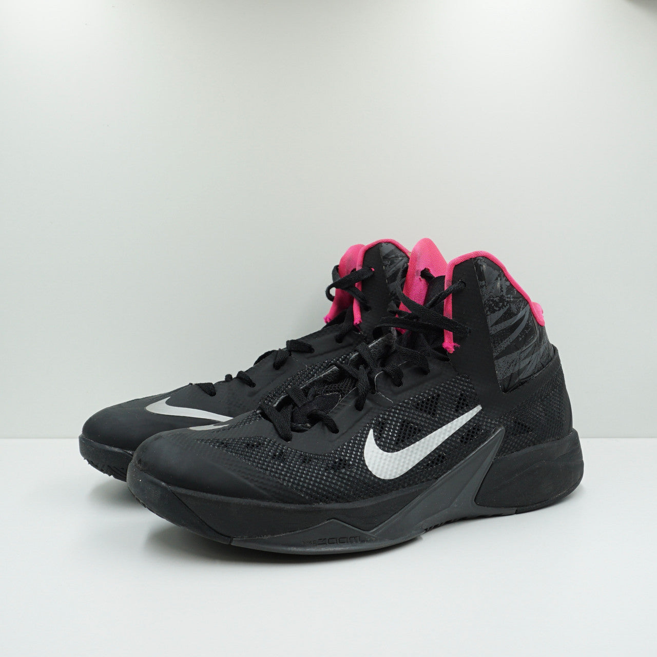 Nike Zoom Hyperfuse 2013 Black Metallic Silver