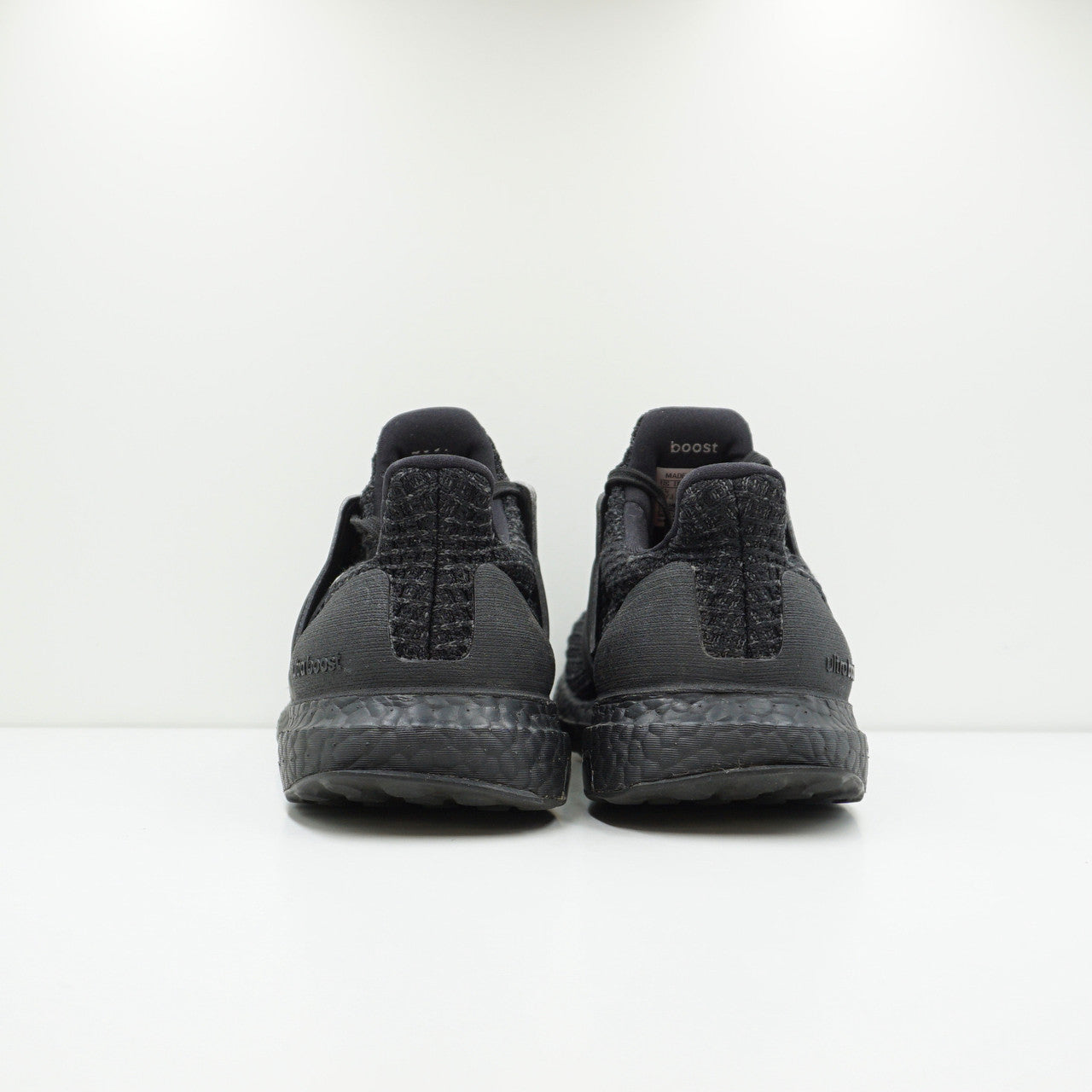 Adidas Ultra Boost 4.0 Triple Black Nubuck Cage
