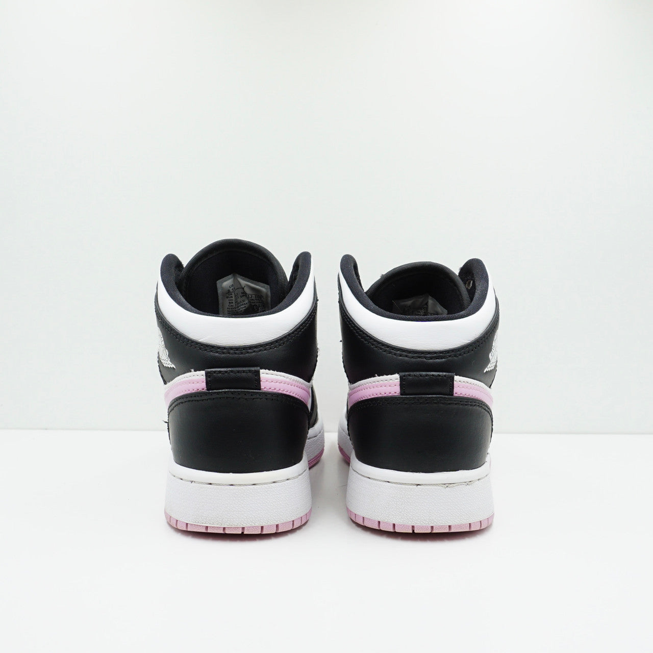 Jordan 1 Mid White Black Light Arctic Pink (GS)