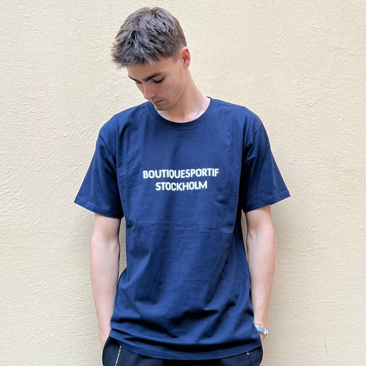 Boutique Sportif Stockholm Navy Tshirt