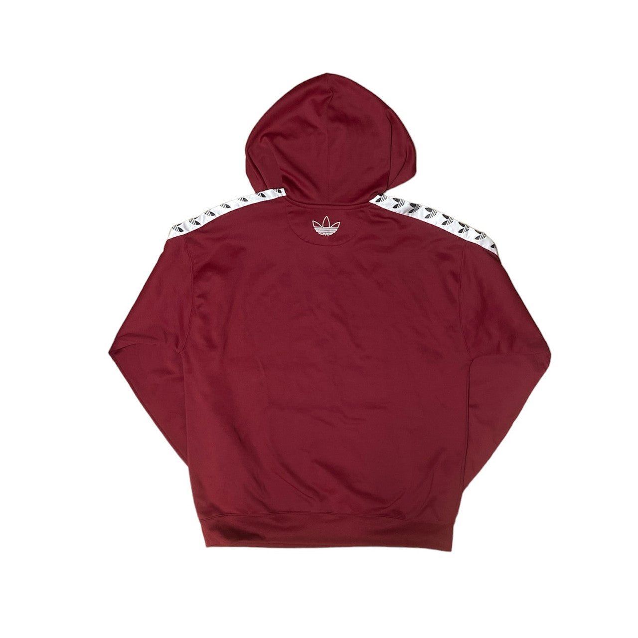 Adidas Tape Sleeve Red Hoodie