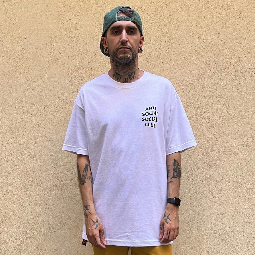Anti Social Social Club White Black Tshirt