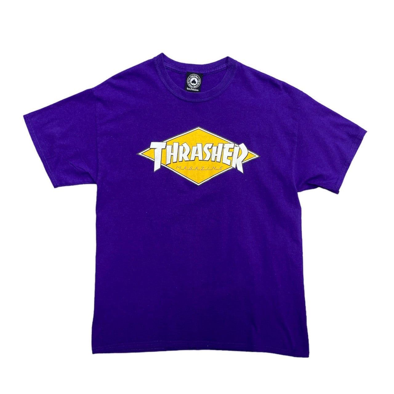 Thrasher Diamond Logo Purple Tshirt