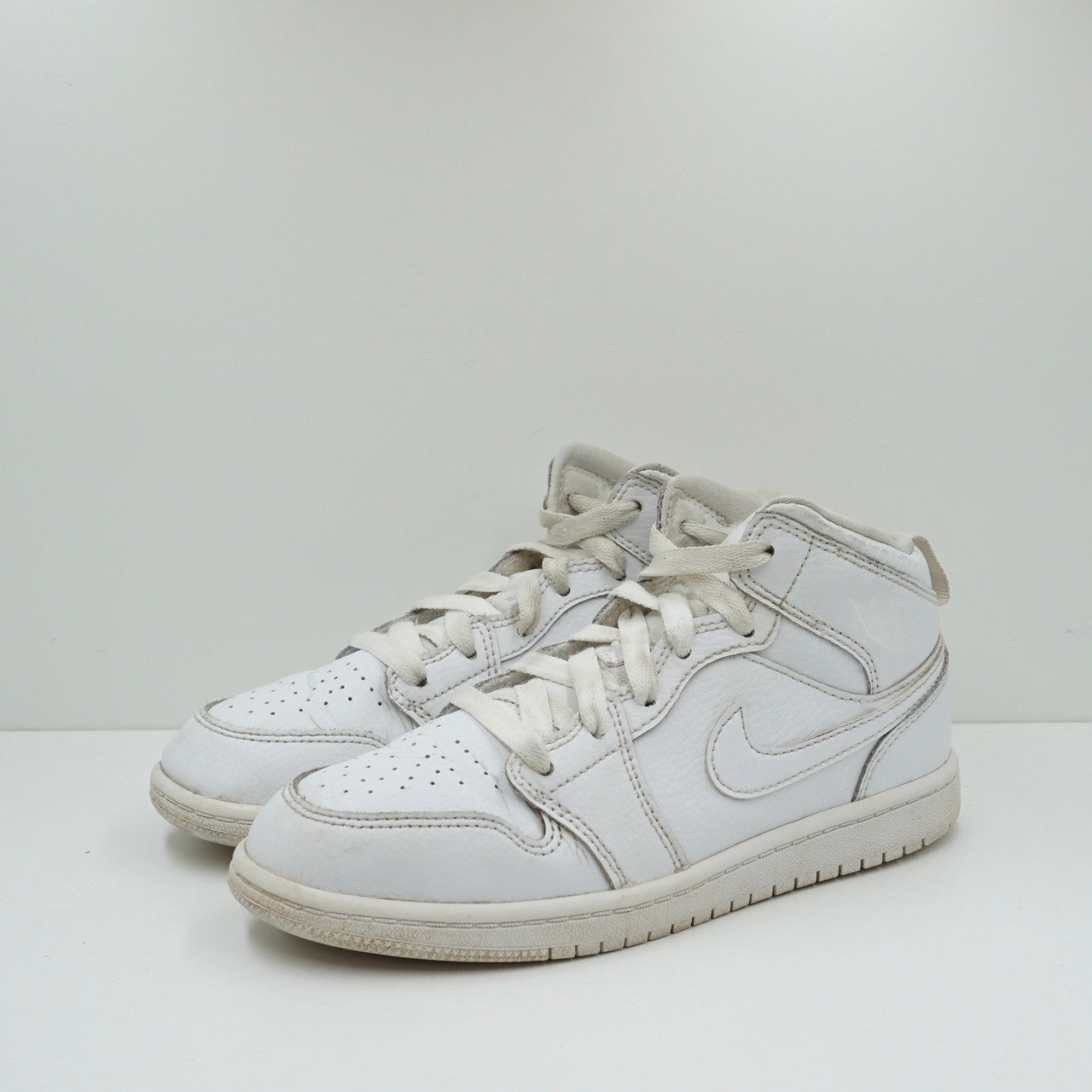 Jordan 1 Mid Triple White (2020) (PS)