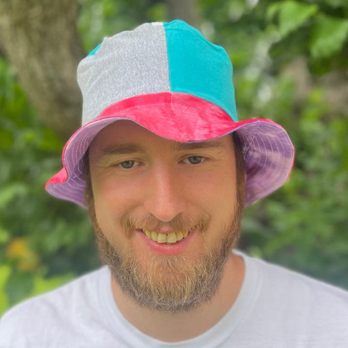 Nice Dud's Purple/Pink Bucket Hat