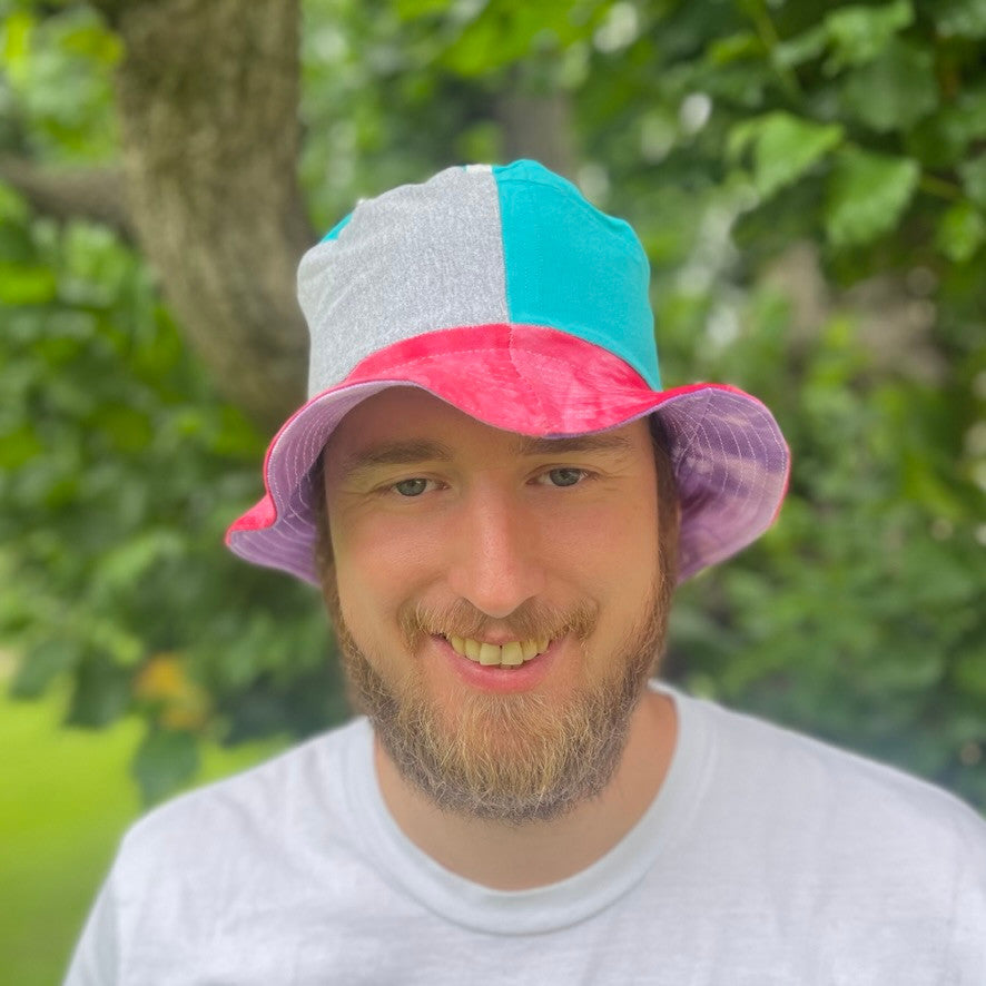 Nice Dud's Purple/Pink Bucket Hat