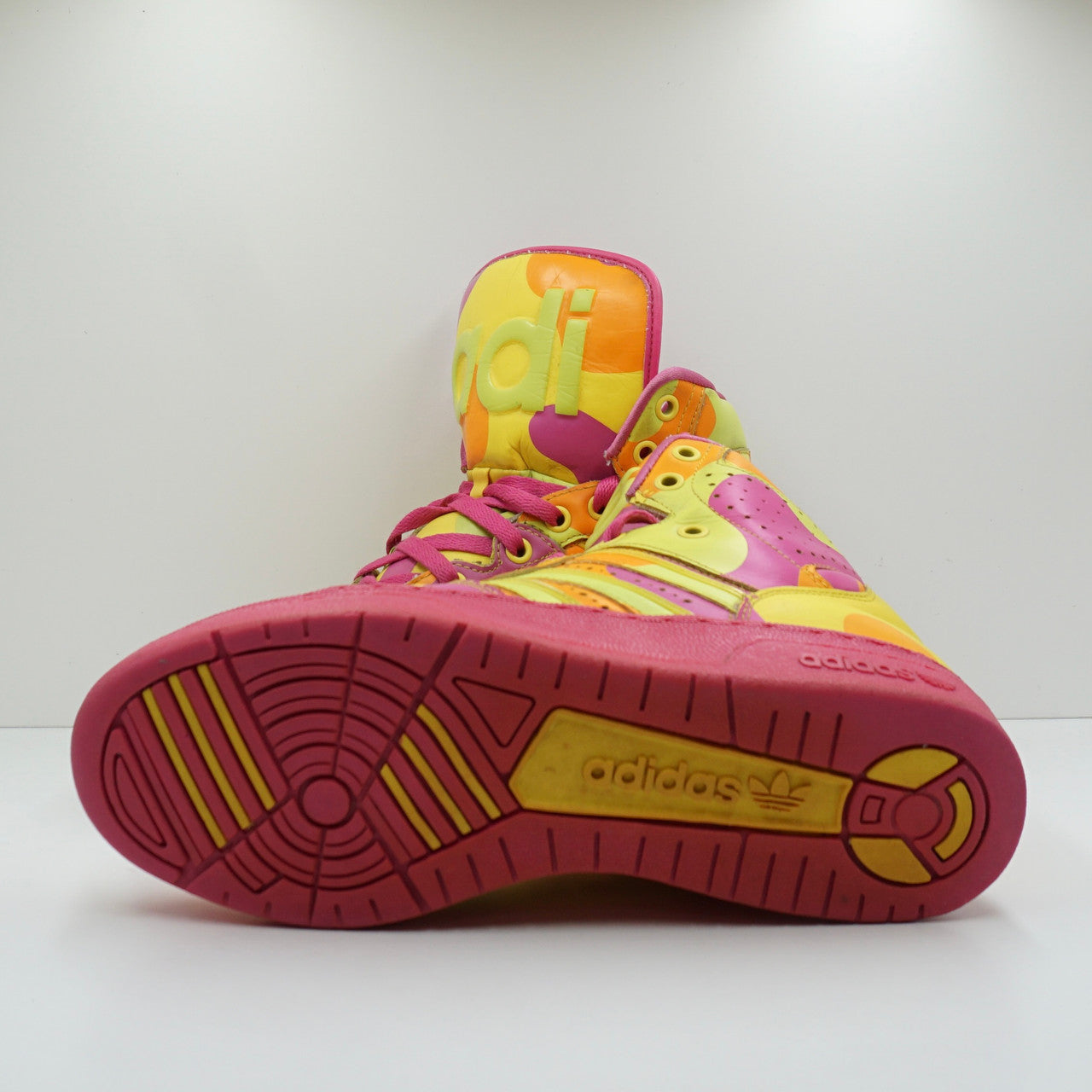 Adidas Jeremy Scott X Instinct Hi Neon Camo
