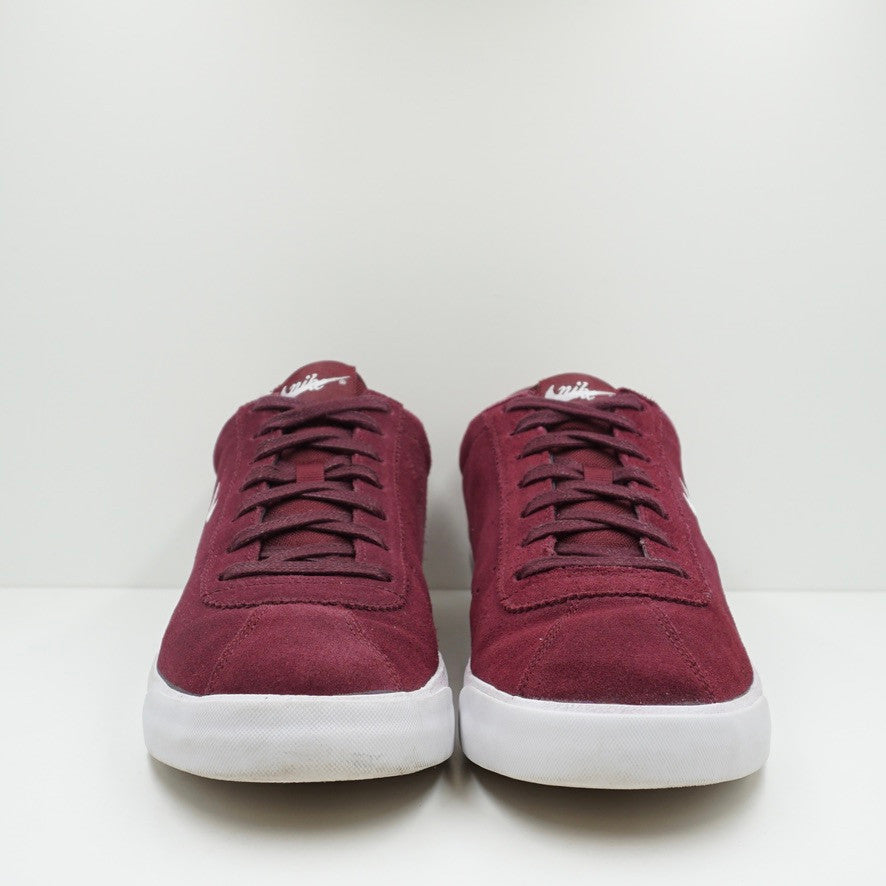 Nike Match Classic Suede Night Maroon White Vanchetta Tan
