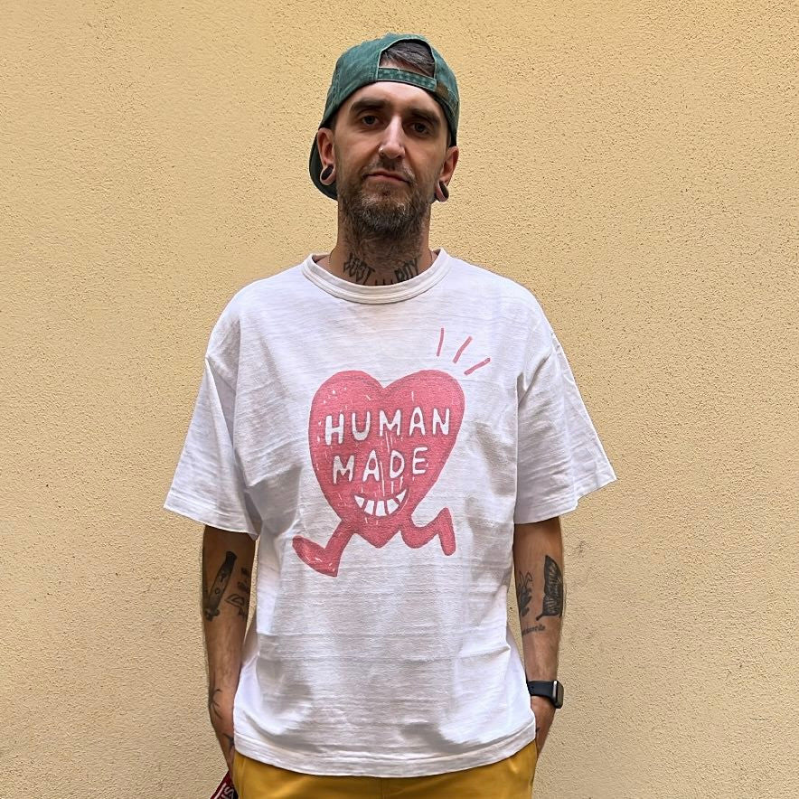 Human Made Running Heart Tshirt