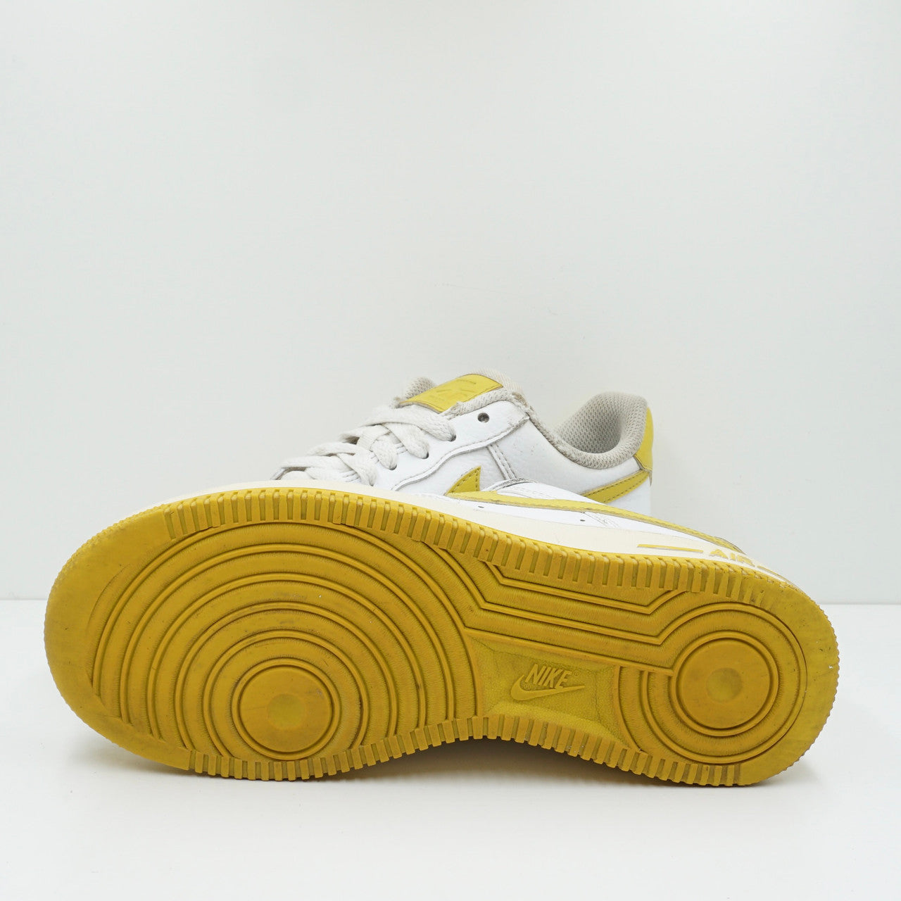 Nike Air Force 1 Low Patent White Bright Citron (W)