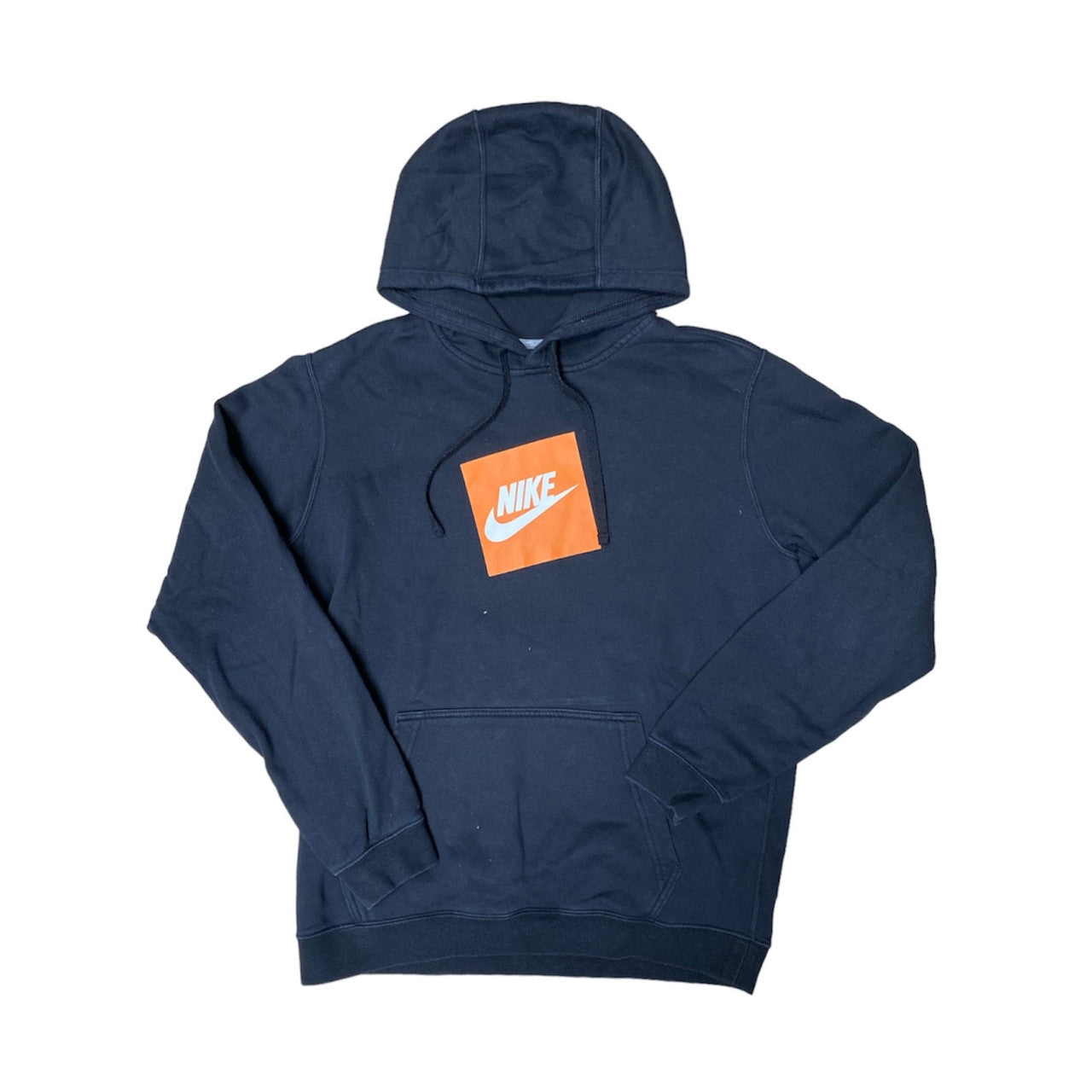 Nike Orange Box Logo Hoodie