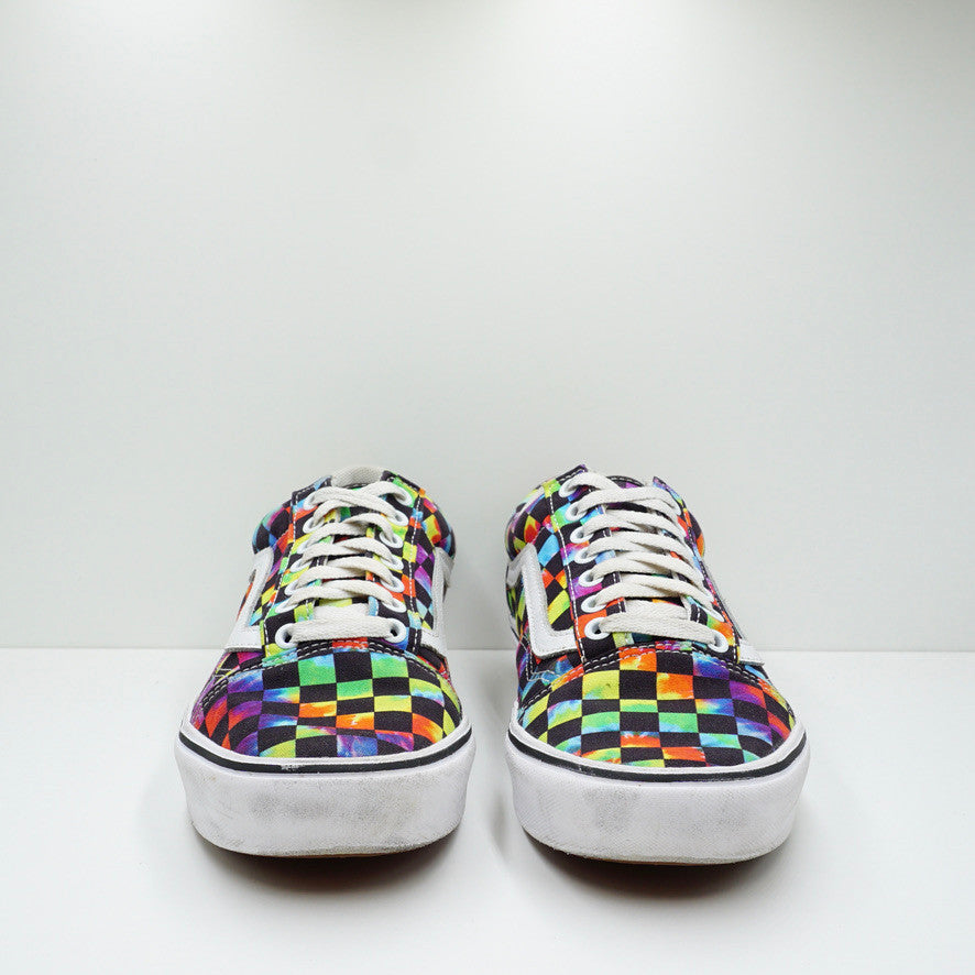 Vans Old Skool Comfycush Tie Dye Checker