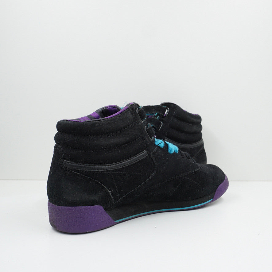 Reebok Freestyle High Black/Purple (W)
