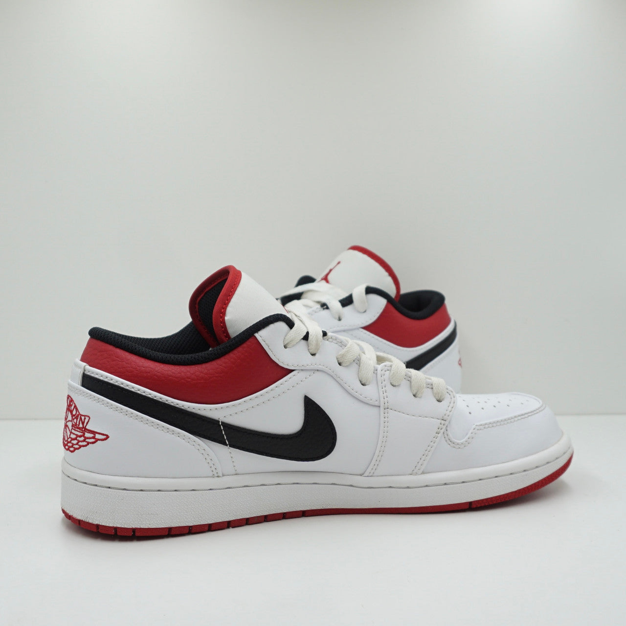 Jordan 1 Low White University Red Black