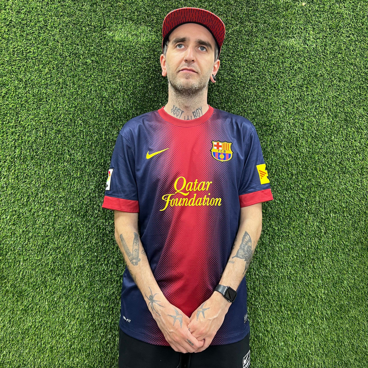 Nike FC Barcelona Andrés Iniesta 2012-13 Home Jersey