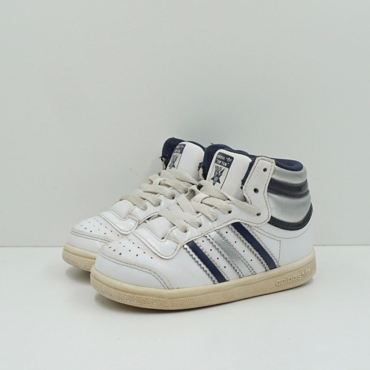 Adidas Top Ten Hi Blue/White/Silver (TD)