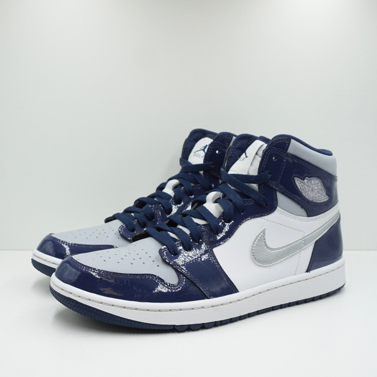 Jordan 1 Retro High Golf Patent Midnight Navy