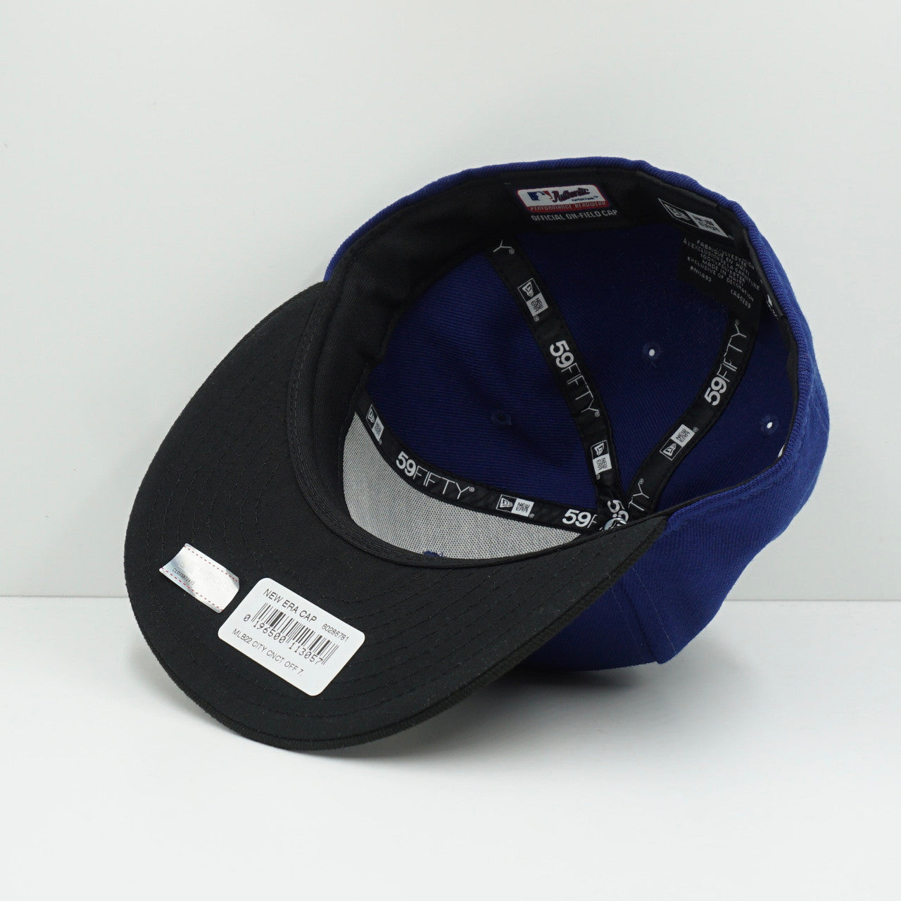 New Era La Dodgers Black/Blue Fitted Cap