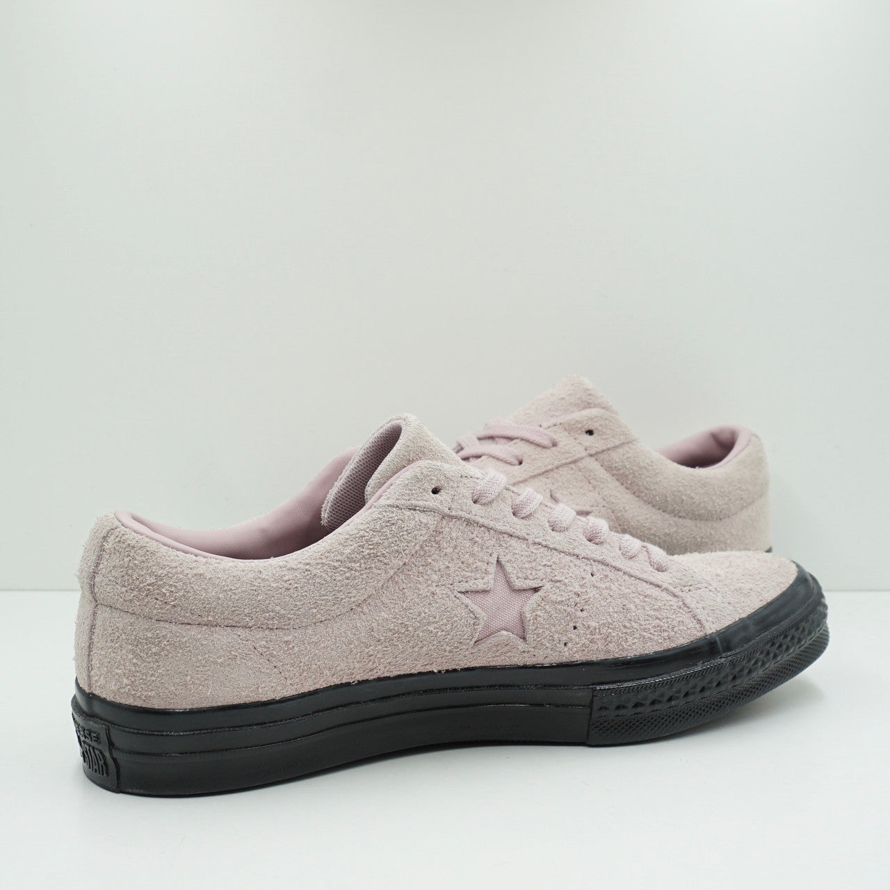 Converse One Star Low Plum Chalk Black
