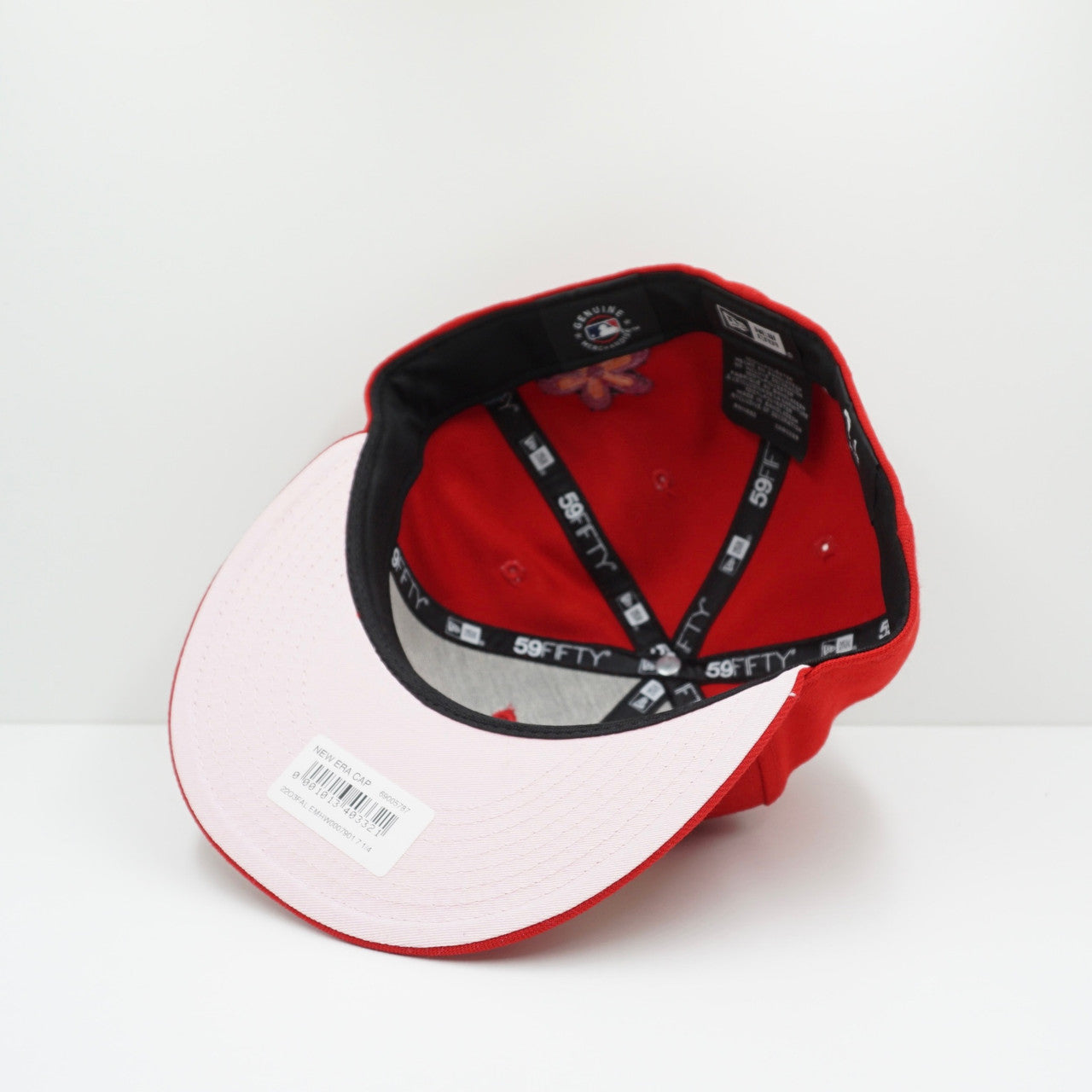 New Era Philadelphia Phillies Red Floral Fitted Cap