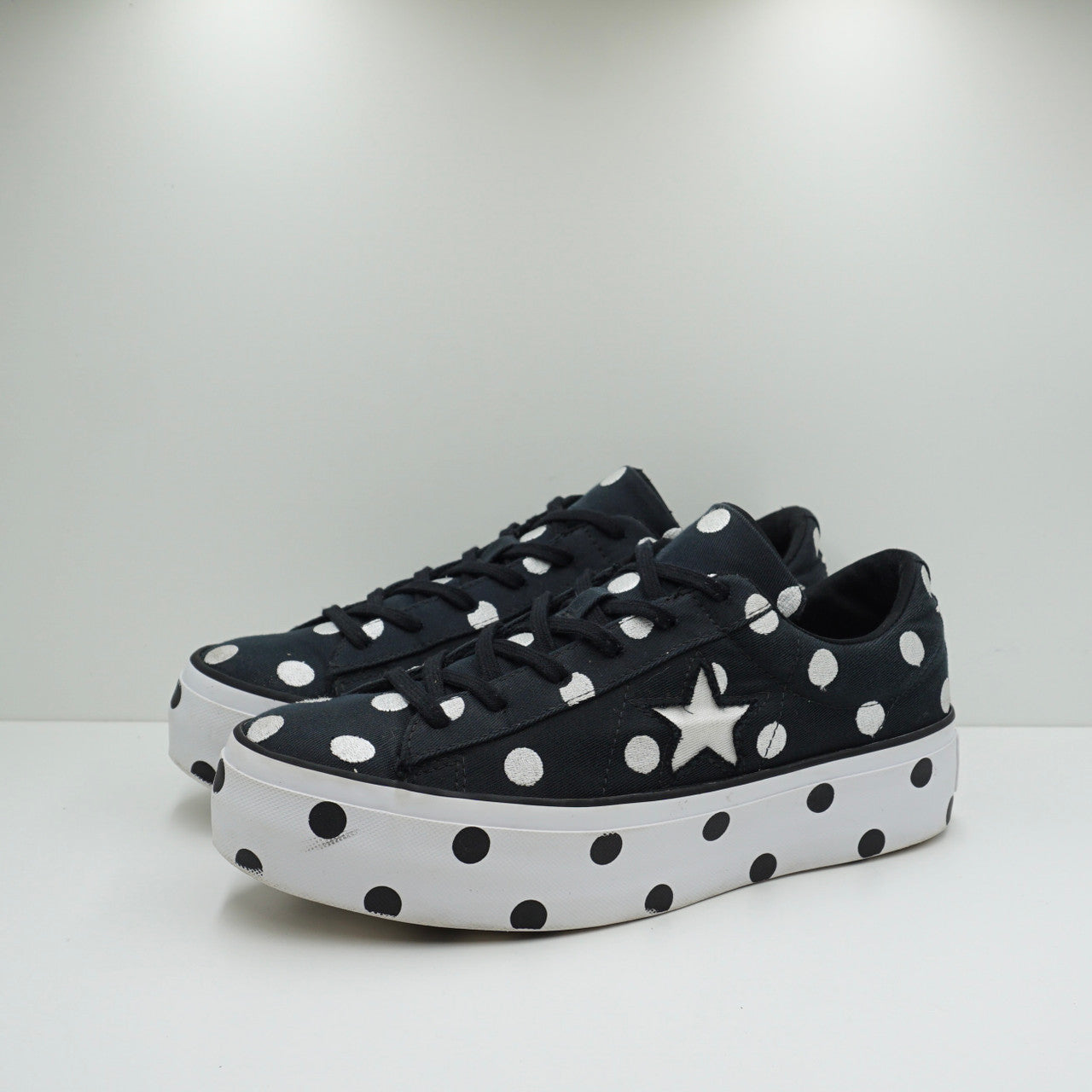 Converse One Star Polka Dot Platform