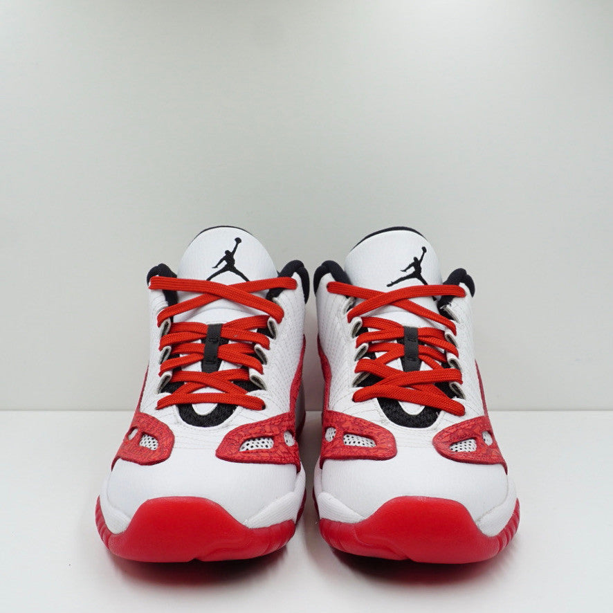 Jordan 11 Retro Low IE White Gym Red (GS)