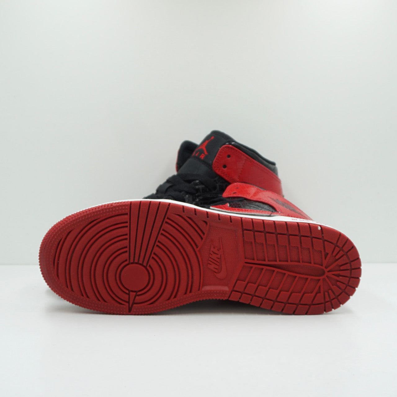 Jordan 1 Mid Bred Text (GS)