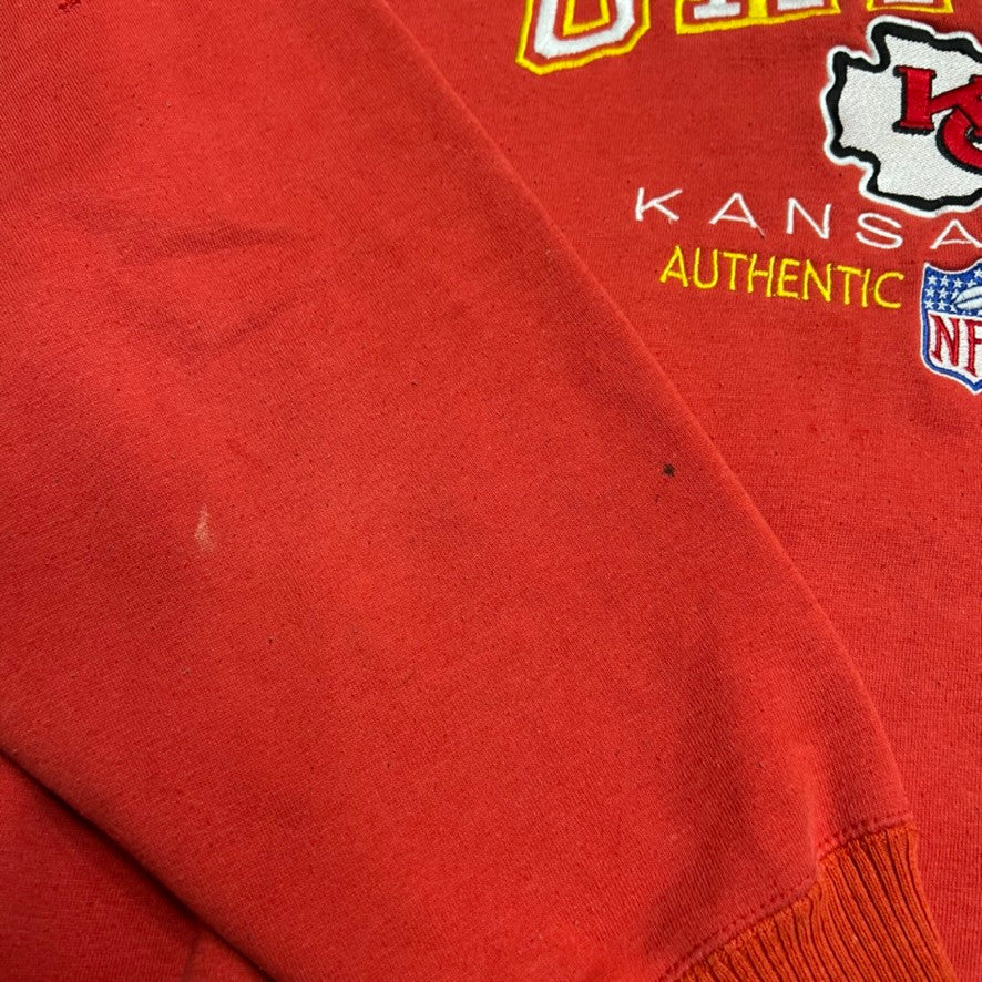 Vintage Kansas City Chiefs Sweatshirt Red