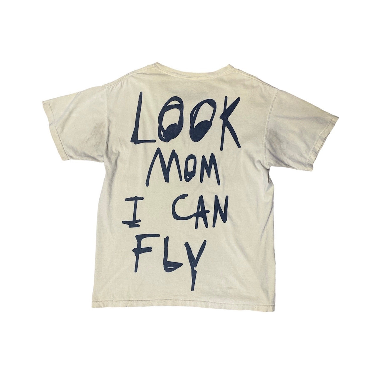 Travis Scott Look Mom I Can Fly Yellow Tshirt