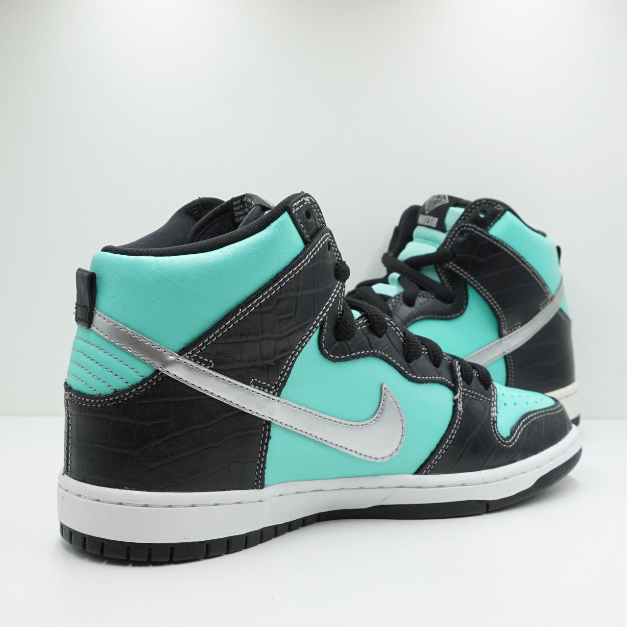 Nike SB Dunk High Diamond Supply Co. Aqua Blue