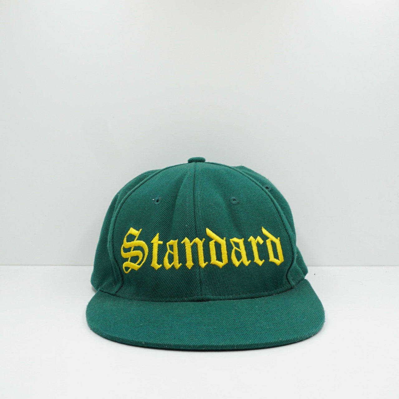 Standard English Script Green Snapback