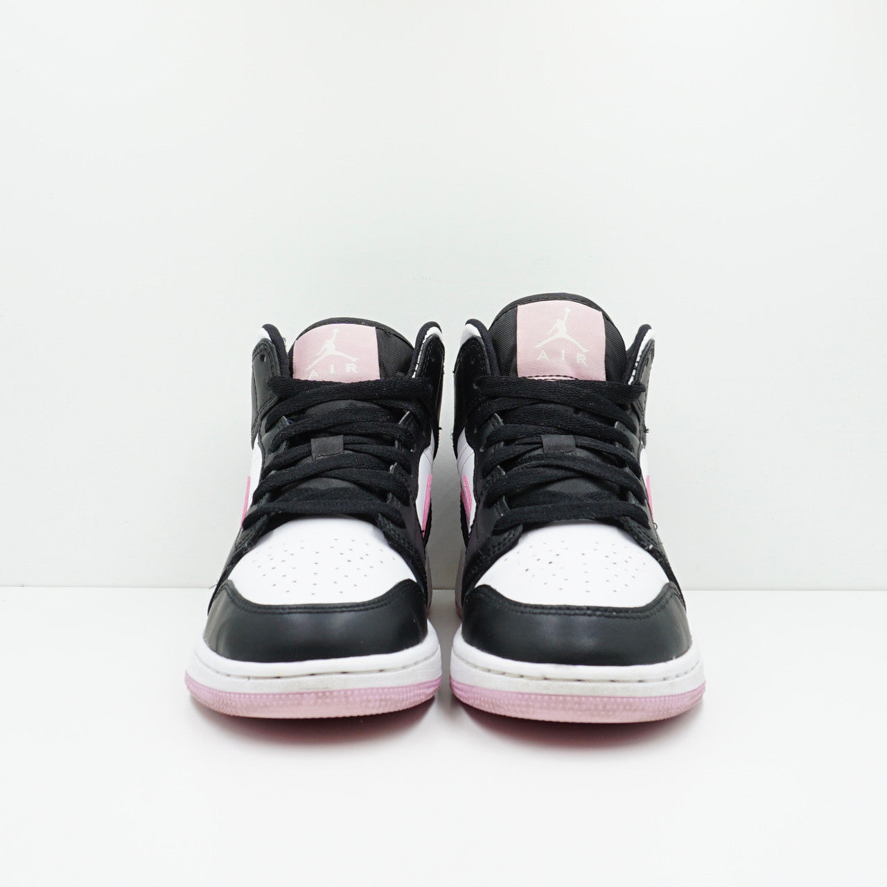 Jordan 1 Mid White Black Light Arctic Pink (GS)