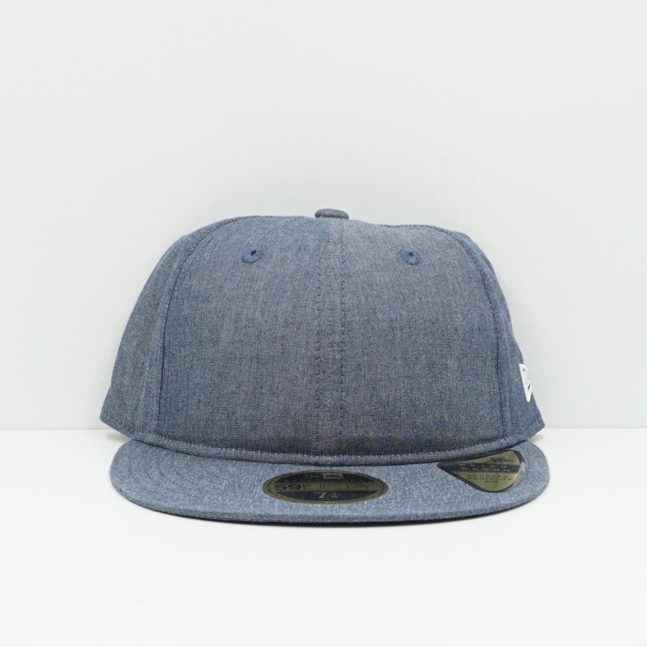 New Era Retro Crown Denim Fitted Cap