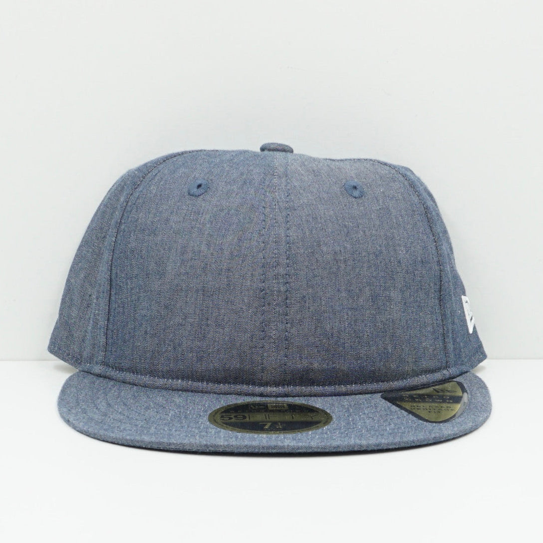 New Era Retro Crown Denim Fitted Cap