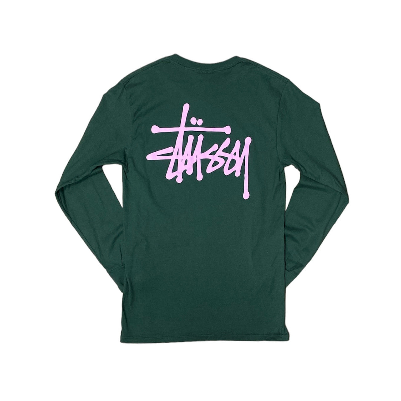 Stussy Green Long Sleeve Tshirt
