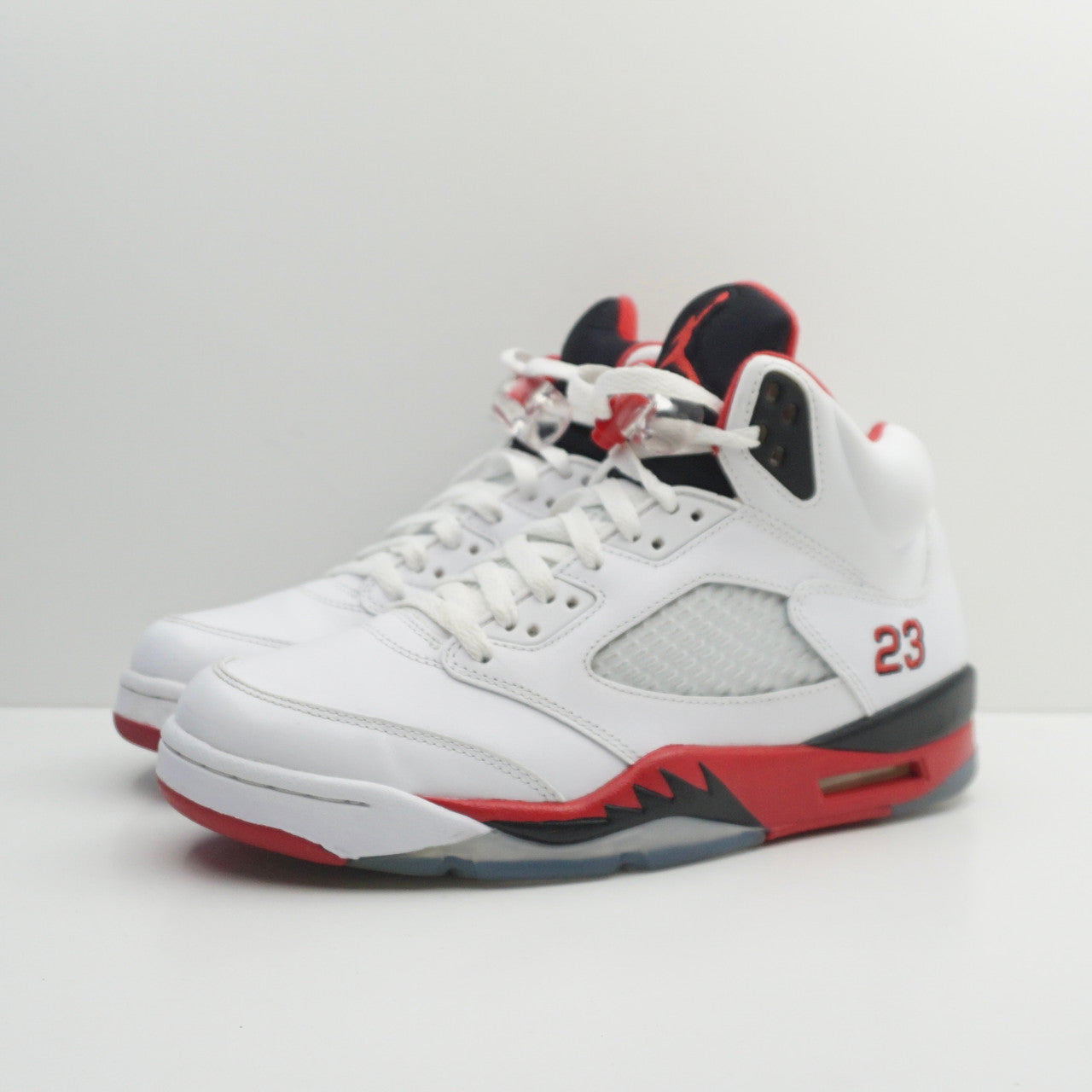 Jordan 5 Retro Fire Red Black Tongue (2013)